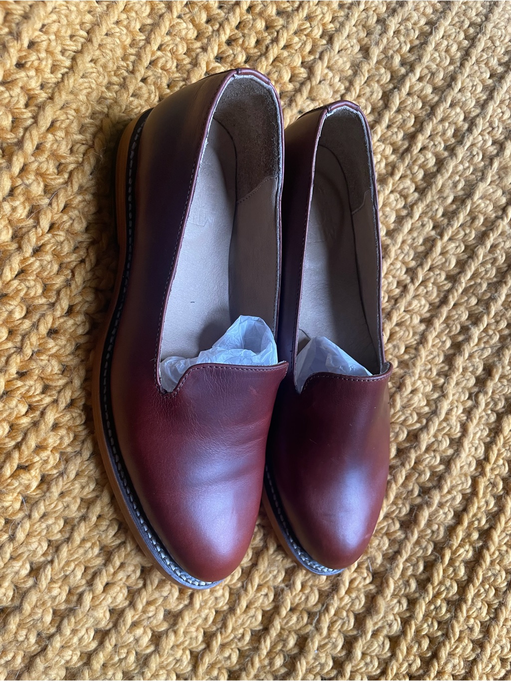 Miles And Louie Women's Goodyear Welt Leather Loafers